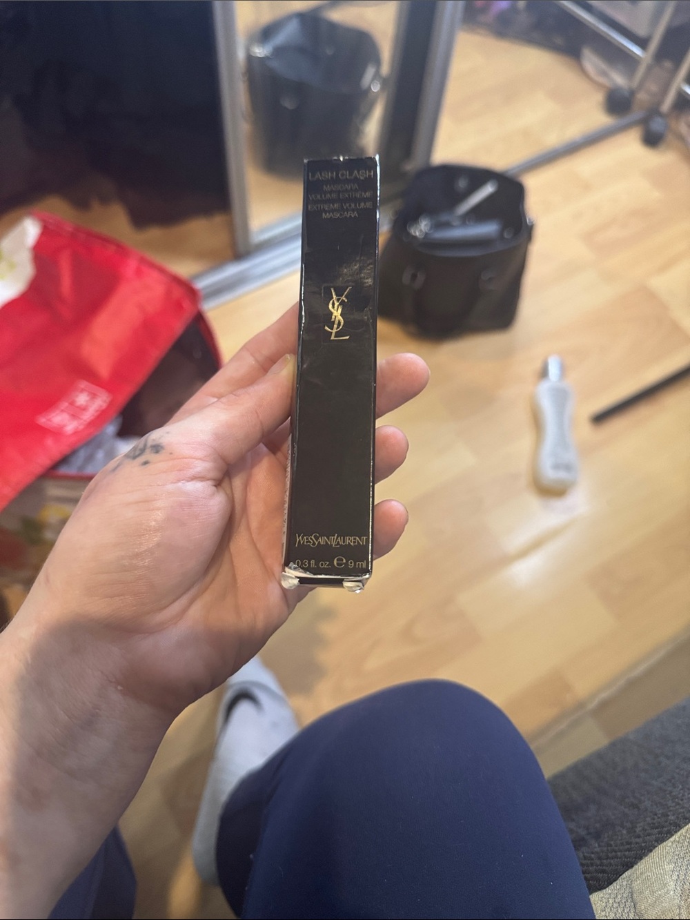 YSL COLOR BLACK LASHCLASH VOLUME MASCARA 💋💄👁️